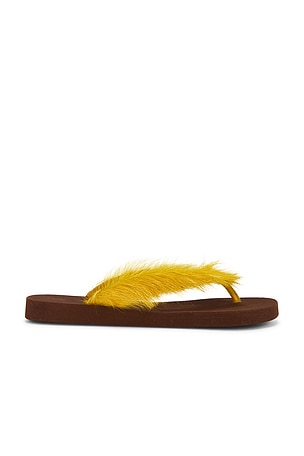 Marni Sandal in Yellow