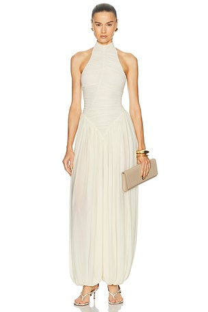 Maygel Coronel Solenne Jumpsuit in Cream