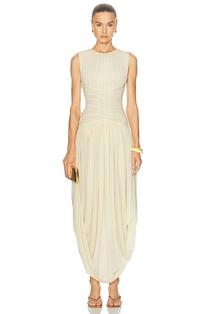 Maygel Coronel Atrio Dress in Cream