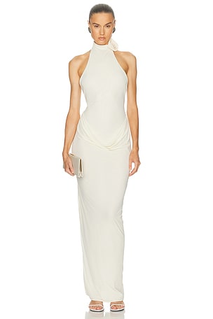 Maygel Coronel Farol Dress in Cream
