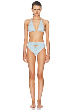 Maygel Coronel Pica Bikini Set in Baby Blue