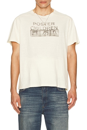 MISBHV Poster Children T-Shirt in Cream