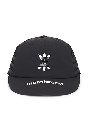 Metalwood Studio x Adidas Originals Mesh Cap in Black