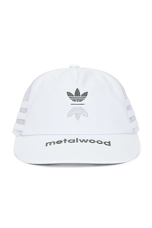 Metalwood Studio x Adidas Originals Mesh Cap in White