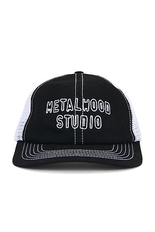 Metalwood Studio Cutie 6-Panel Trucker Hat in Black