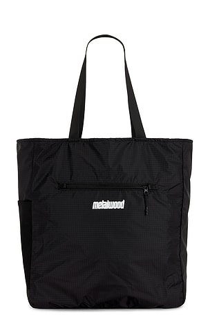 Metalwood Studio Pocketable Tote in Black
