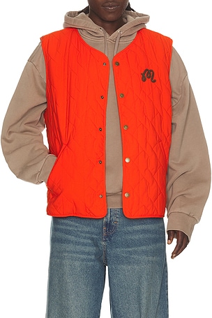 Malbon Vincenzo Vest in Red