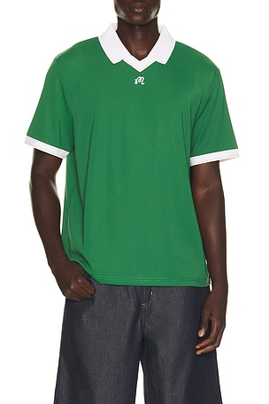 Malbon Barrio Polo in Green