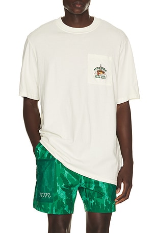 Malbon x Golf & Bass Club Vista Bass Club Tee in White