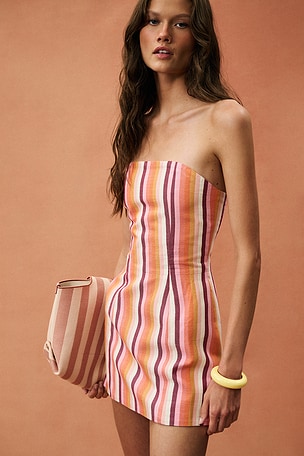 Marrakshi Life for FWRD The Sculpted Corset Dress in in Pink