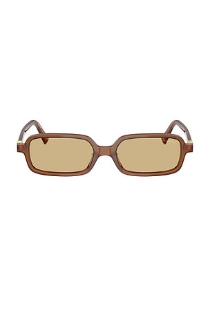 Miu Miu Rectangular Sunglasses in Brown