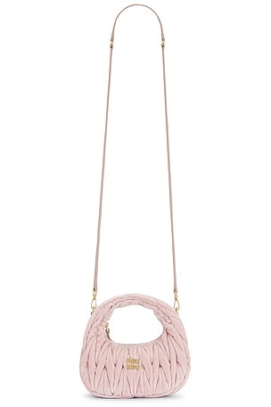 Miu Miu Wander Hobo Bag in Pink