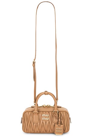 Miu Miu Arcadie Bag in Tan