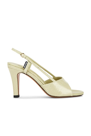 Miu Miu Ayers Slingback Sandal in Green