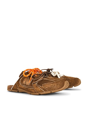 Miu Miu X New Balance Mule in Brown