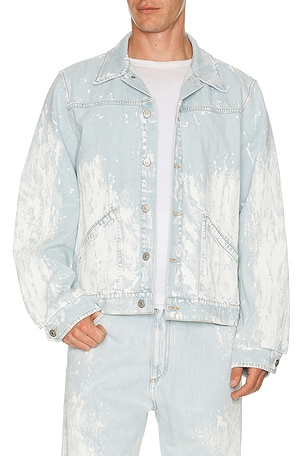 MM6 Maison Margiela Sportsjacket in Blue
