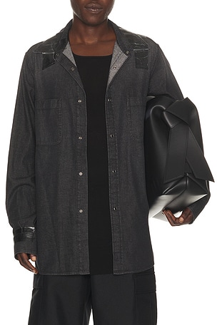 Maison Margiela Long-Sleeved Shirt in Black