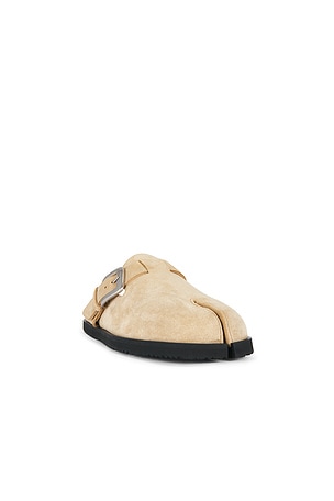 Maison Margiela Tabi Anatomic Mules in Brown