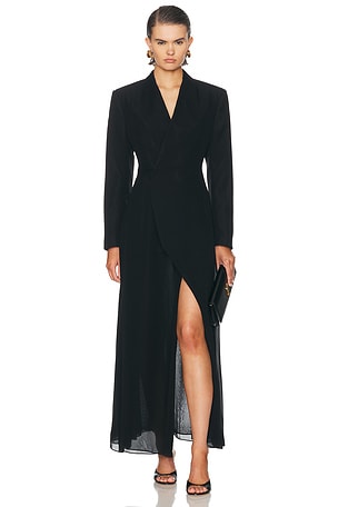 Maison Margiela Midi Dress in Black