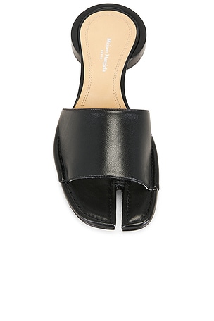 Maison Margiela Tabi Flat Sandal in Black