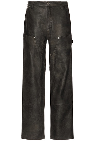 DRKSHDW by Rick Owens Creatch Wide Cargo Drawstring Pants in DRKSHDW by Rick Owens Creatch Wide Cargo Drawstring Pants in
