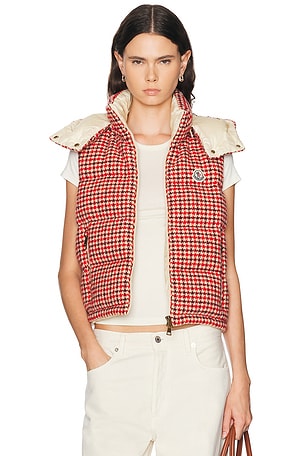Moncler Niverolle Vest in Red