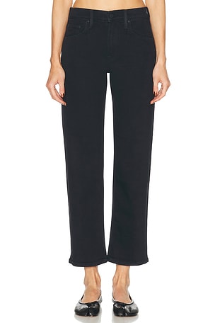 MOTHER The Newbie Hover Jeans in Black