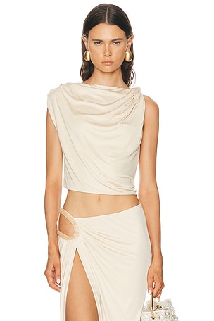 MAY MASHIAH Rylee Top in Beige