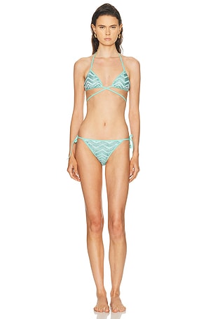 Missoni Bikini Set in Teal