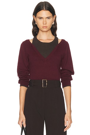 Acne Studios Kween Silk Wool Cardigan in Light Blue | FWRD