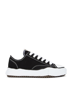 Maison MIHARA YASUHIRO Peterson Low Original Sole Canvas Low-Top Sneaker in Black
