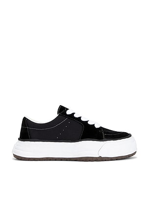 Maison MIHARA YASUHIRO Eric Original Sole Suede Low-Top Sneaker in Black