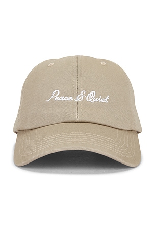 Museum of Peace and Quiet Signature Dad Hat in Brown