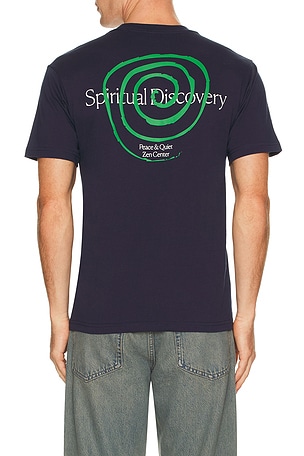 Museum of Peace and Quiet Spiritual Discovery T-Shirt in Navy