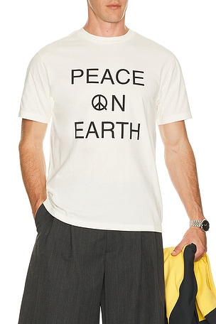 Museum of Peace and Quiet Earth T-Shirt in White