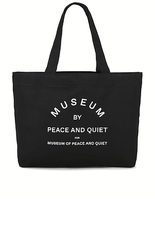 Museum of Peace and Quiet Museum By Pq Tote Bag in Black