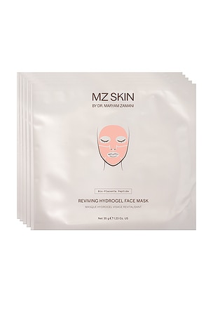 MZ SKIN Bio-Placenta Peptide Reviving Hydrogel Face Mask 5 Pack in Beauty: NA