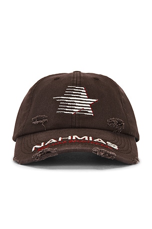 Nahmias Miracle Sportswear 6 Panel Hat in Brown
