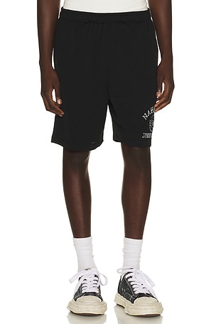 Nahmias Varsity Baggy P.E. Short in Black