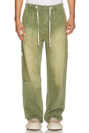 Nahmias Gardener Utility Jean in Green
