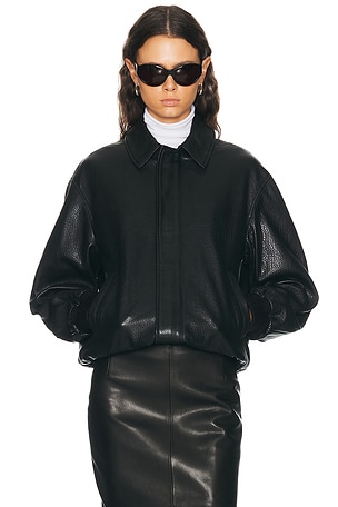 NOUR HAMMOUR Toyen Jacket in Black