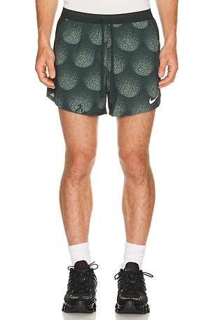 Nike Dri-Fit 5 Brief-Lined Running Shorts in Black