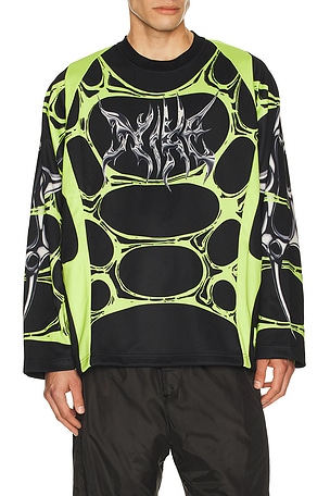 Nike Long-Sleeved Jersey in Black