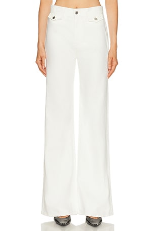 NILI LOTAN Edira Straight Leg in Cream