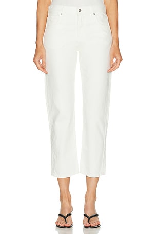 NILI LOTAN Lorimer Straight Leg in Cream
