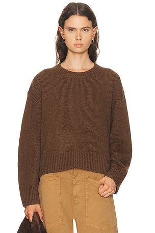 NILI LOTAN Haisley Sweater in Chocolate