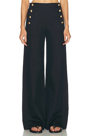 NILI LOTAN Reed Pant in Navy
