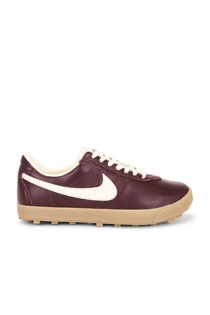 Nike Astrograbber Leather Sneaker in Burgundy