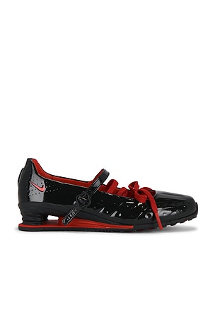 Nike Shox Z Calistra Sneaker in Black,Red