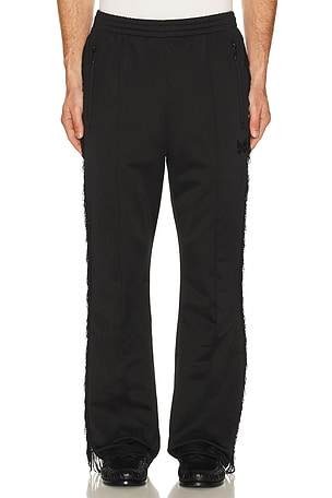 Needles Fringe Track Pant Tricot Jersey in Black